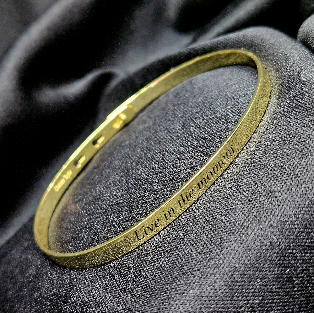 Chelsea Taylor Memory Bracelet Live In The Moment